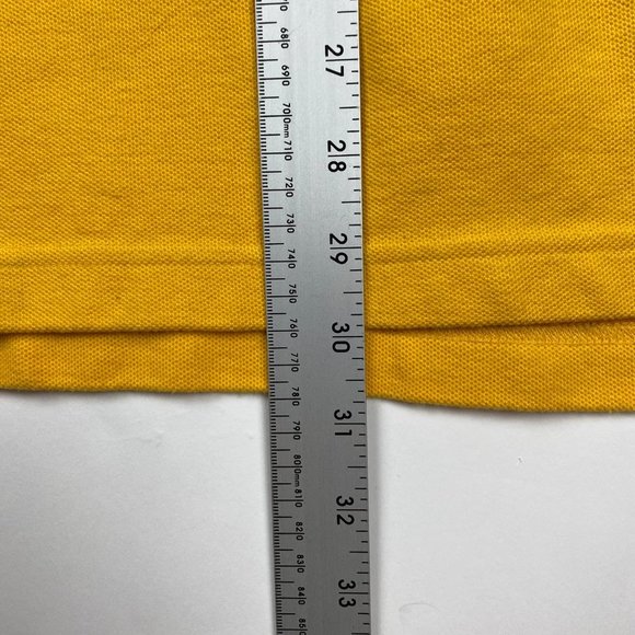 Vintage Ski Doo Bombardier Polo Shirt Mens 2XL Golf Snowmobile Yellow Cotton XXL - Picture 15 of 15